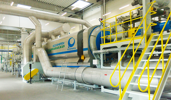 Pyrolyseproduktionslinie für Abfallreifen - Niutech -Pyrolyse